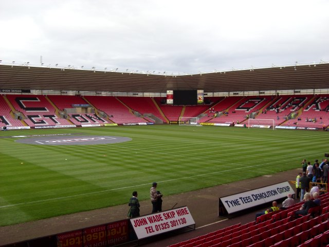 The North and (right) East Stands